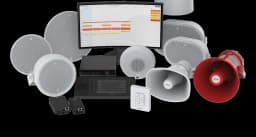AXIS C1410 from Axis Communications - dimension diagram showing mounting measurements (view 13)
