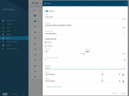 AXIS C8033 from Axis Communications - dimension diagram showing mounting measurements (view 4)