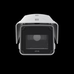 AXIS Q1656-BE from AXIS COMMUNICATIONS - Box Camera, viewed from its front