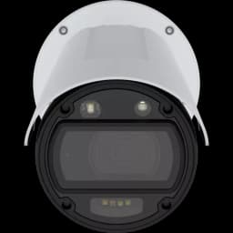 AXIS Q1808-LE from AXIS COMMUNICATIONS - outdoor bullet security camera with rugged housing and infrared lens.