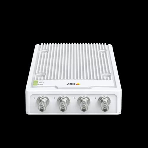 AXIS M7104 from AXIS COMMUNICATIONS - Video encoder from front with lights