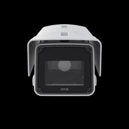 AXIS Q1656-BE from AXIS COMMUNICATIONS - Box Camera, viewed from its front