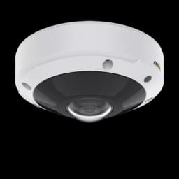 AXIS M3077-PLVE from AXIS COMMUNICATIONS - in ceiling from left angle