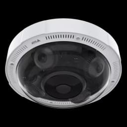 AXIS P3737-PLE from Axis Communications - panoramic IP camera - viewed from its left angle