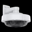 multidirectioonal camera mounted with wall mount from Axis Communications