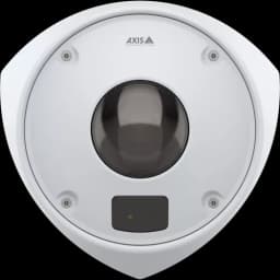 White AXIS Q9227-SLV Corner Camera viewed from its front from AXIS COMMUNICATIONS