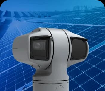 Security Monitor - Câmera PTZ com painéis solares