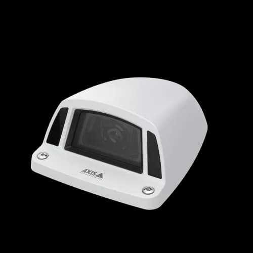 White AXIS P3925-LRE viewed from left angle from AXIS COMMUNICATIONS