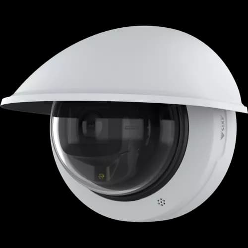 White AXIS M4227-LVE Dome Camera viewed from its left from AXIS COMMUNICATIONS