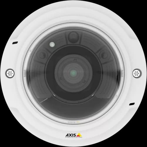 AXIS IP from AXIS COMMUNICATIONS - Camera P3374-LV has Remote zoom and focus and Two-way audio and I/O ports