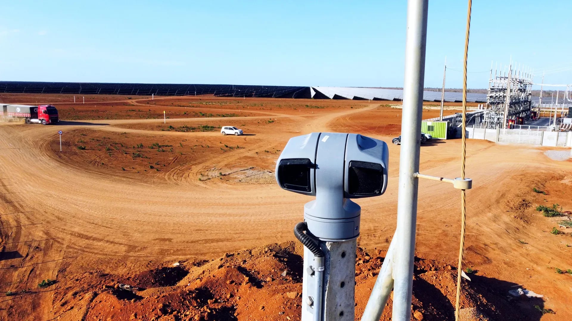 Projeto de segurança eletrônica da Aeon Security em Pará