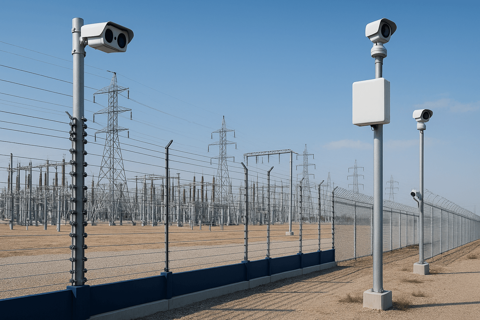 Proteção Perimetral para Subestações Elétricas: Desafios e Soluções Robustas